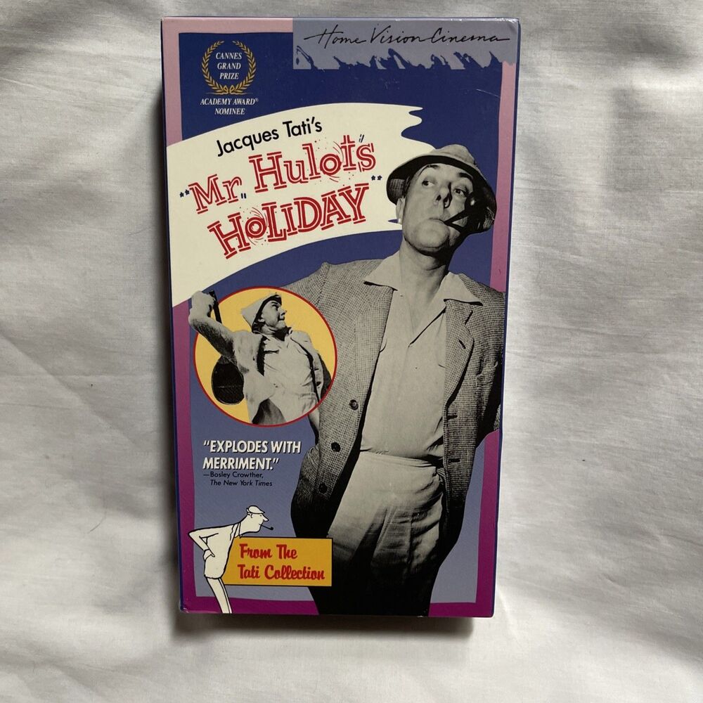 Jacques Tati's 'Mr Hulot's Holiday' VHS